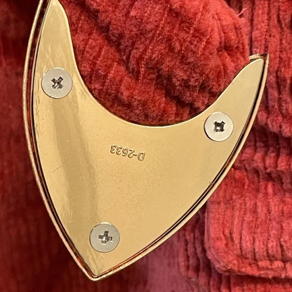 Show Me Your MuMu Red Corduroy dress - Picture 10 of 14